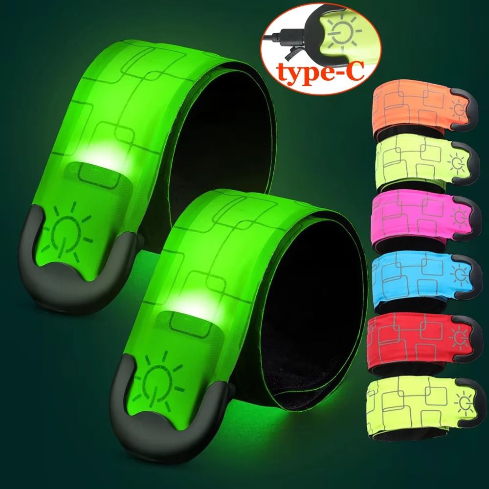 Running Visibility Gear - Armband voor nachtelijk hardlopen, op batterijen,