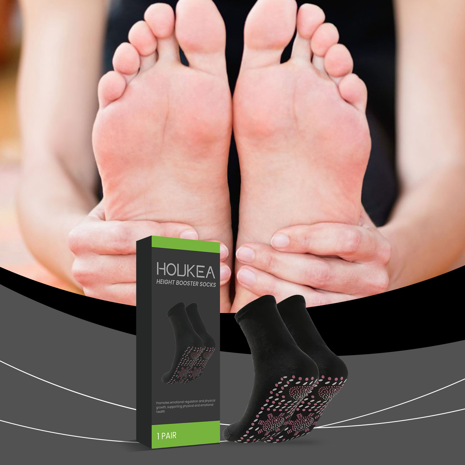 Sports Socks - Zelfverwarmende sokken, huidvriendelijke, elastische en ademende