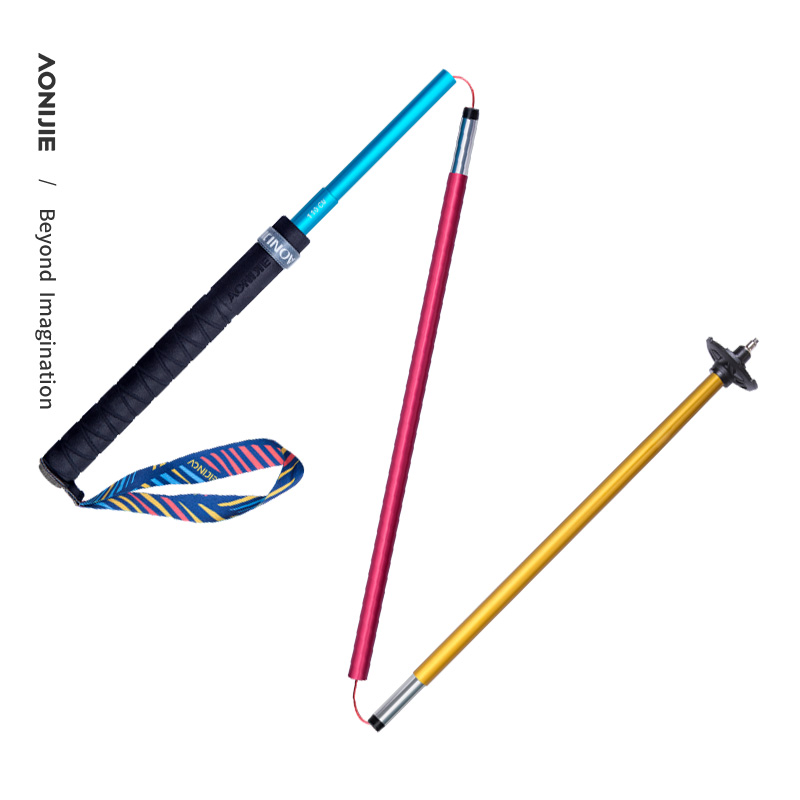 Trekking Pole Carbon - 2 stuks AONIJIE Nieuwe Opvouwbare Outdoor