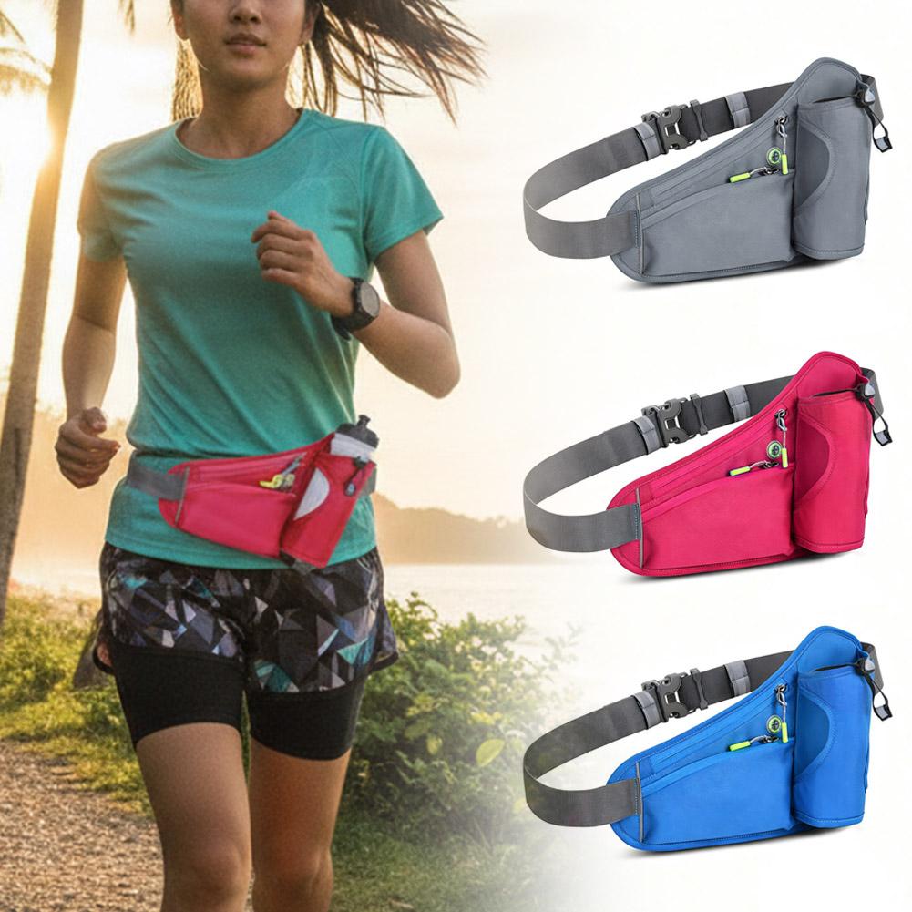 Running Belt - Hardloopheuptas met houder voor waterfles Verstelbare