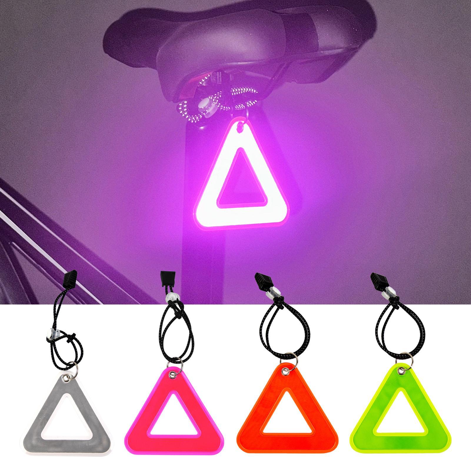Running Visibility Gear - Reflecterende hangers Hoge zichtbaarheid Driehoek Veiligheidsfietstoebehoren