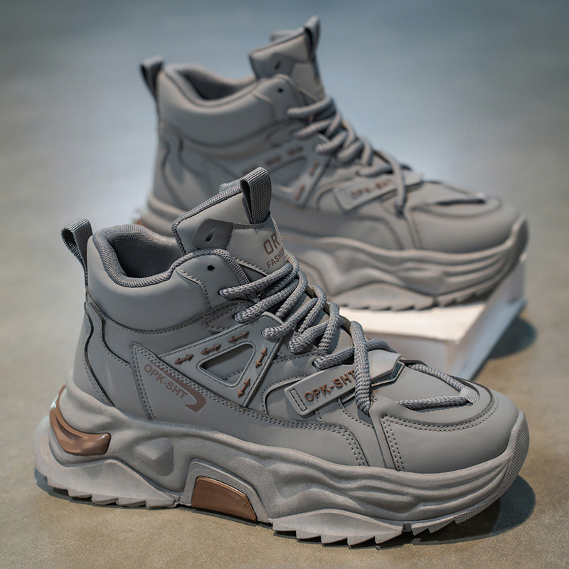 Running Shoes Men - Hoge top ademende antislip herenschoenen 2025,