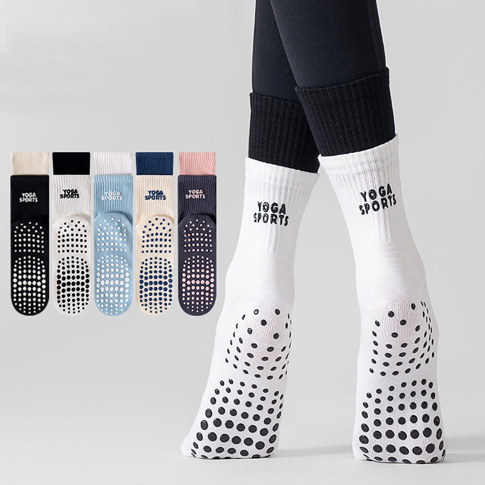 Sports Socks - Professionele yogasokken met dubbele laag, trendy