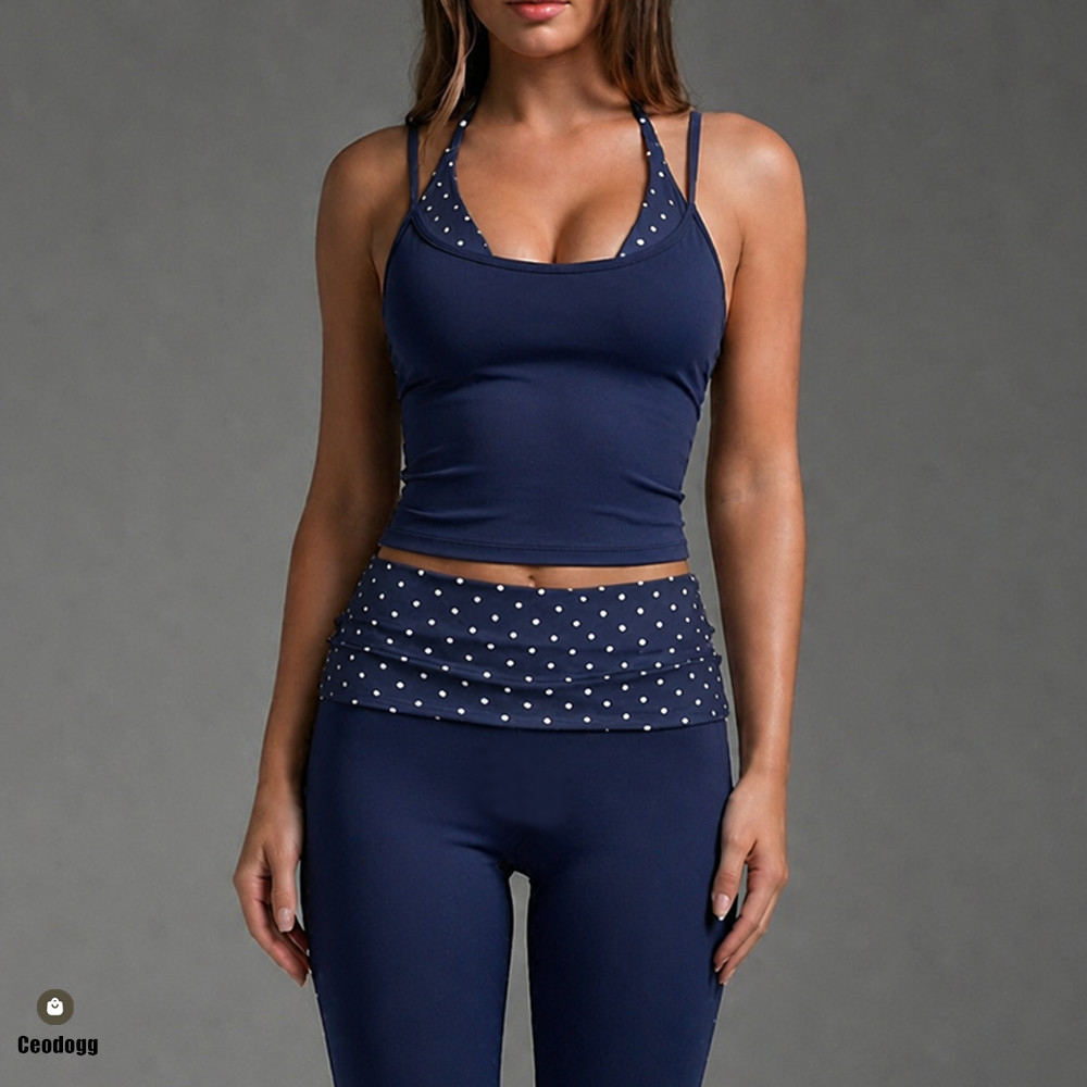 Polka Dot Vrouwen Strap Halter - Running Belt recensie en prijs