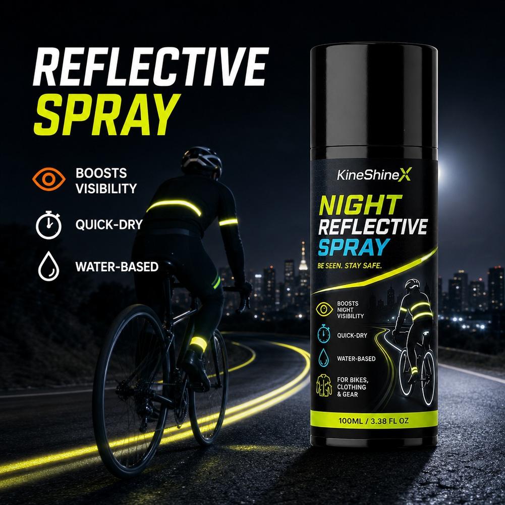 100 ml nachtschijnende spray,  - Running Visibility Gear recensie en prijs
